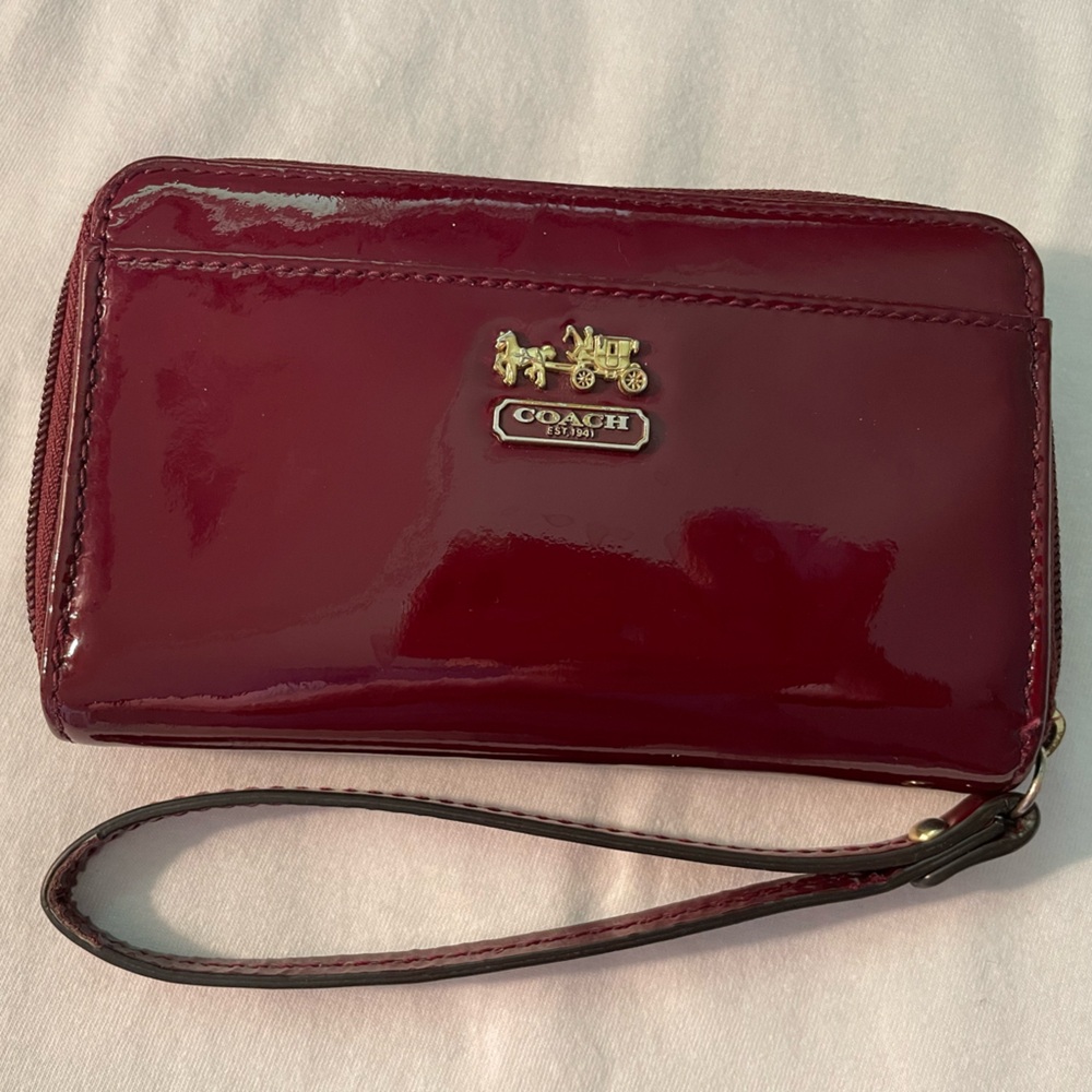 Patent Coach Wristlet